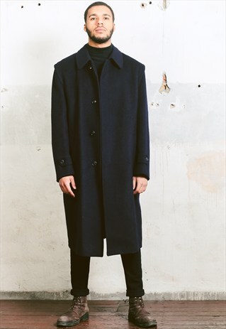 VINTAGE OVERSIZED WOOL COAT