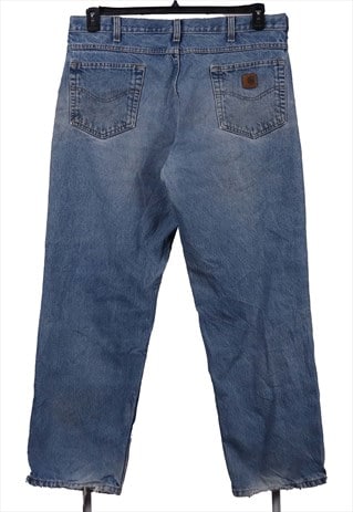 Carhartt 90's Denim Straight Leg Jeans / Pants 36 x 30 Blue