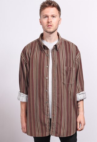 VINTAGE CORDUROY CORD SHIRT