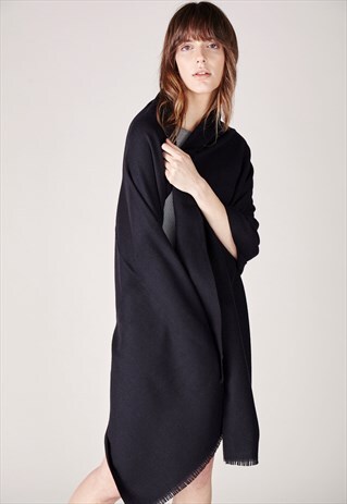 THE SEPT CASHMERE SCARF BLACK