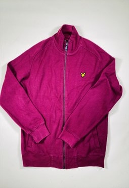 Vintage Size S Lyle and Scott Jacket In Maroon