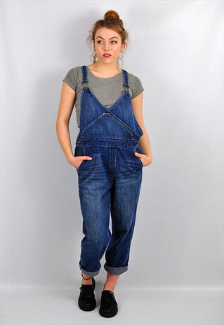 VINTAGE DENIM DUNGAREES
