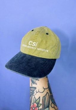 Vintage CSI Embroidered Hat Cap