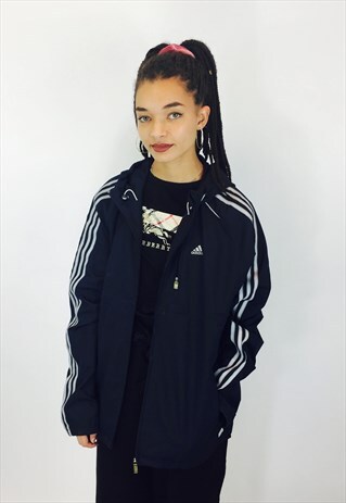 ADIDAS HOODED WINDBREAKER JACKET
