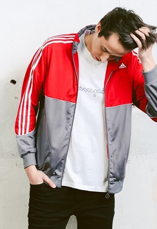 VINTAGE 90S BOLD ADIDAS TRACK JACKET