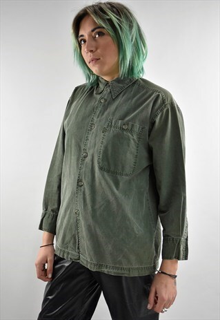 VINTAGE LEVI'S GREEN SHIRT