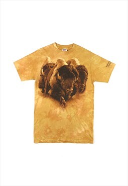 Vintage American Bison  T-Shirt, Oneita Tag, single stitch