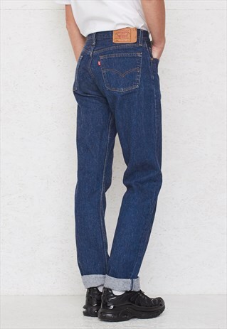 VINTAGE BLUE LEVI'S 501 FIT DENIM JEANS