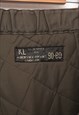VINTAGE MILITARY PANTS QUILTED CARGO CROPPED 70S 80S 