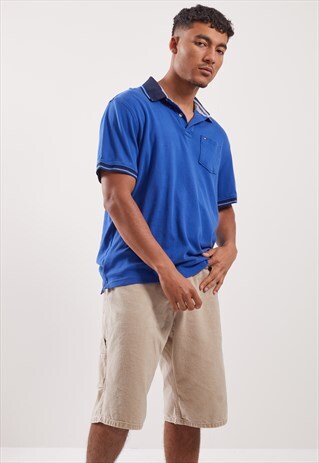 VINTAGE TOMMY HILFIGER SHORT SLEEVE POLO TOP