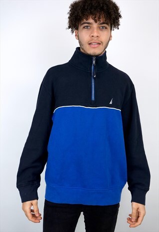 VINTAGE 90'S 1/4 ZIP SWEATSHIRT