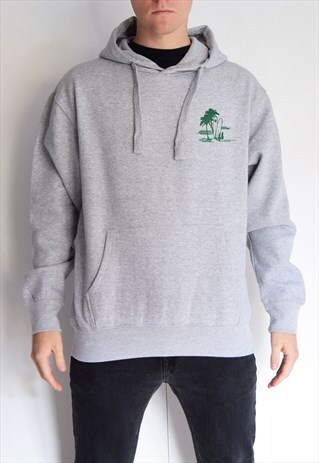 GREY PINEAPPLE OCEAN (GREEN) HOODIE