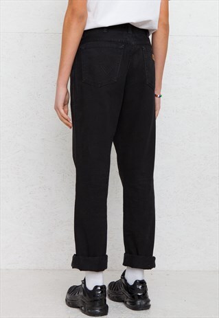 VINTAGE BLACK WRANGLER DENIM JEANS