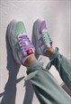 NIKE GREEN LILAC CUSTOM AIR FORCE 1 (SMALLER SIZES)
