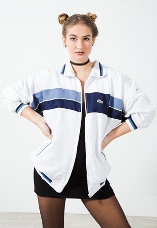 VINTAGE 90S LACOSTE SHELL JACKET OVERSIZED / S3788