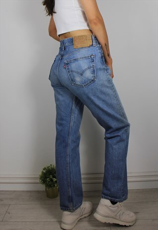 levi's 501 distressed jeans