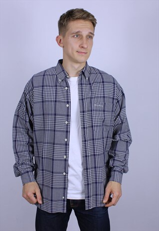 VINTAGE THOMAS BURBERRY SHIRT MENS T-SHIRT TOP