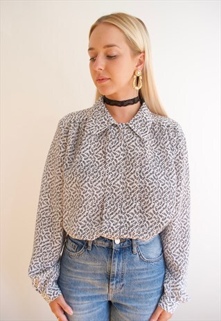 VINTAGE 90'S PATTERNED SHIRT