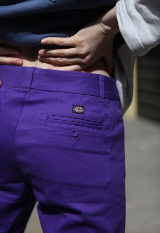 DICKIES SUMMER SHORTS IN PURPLE