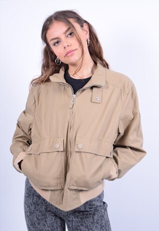 VINTAGE SERGIO TACCHINI BOMBER JACKET KHAKI