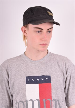 ADIDAS MENS VINTAGE CAP ONE SIZE BLACK 90S