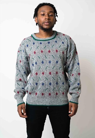 VINTAGE PATTERNED JUMPER