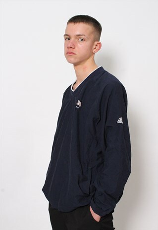 VINTAGE ADIDAS PULLOVER WINDBREAKER