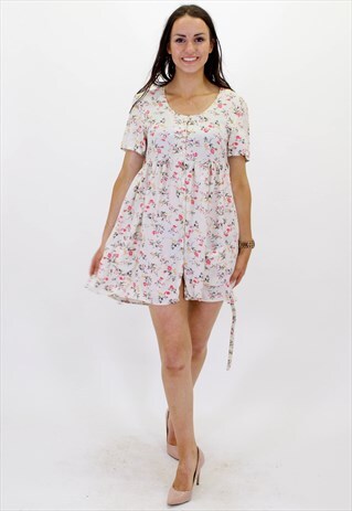 VINTAGE FLORAL SUMMER DRESS