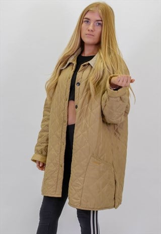 VINTAGE BARBOUR QUILTED JACKET IN LARGE