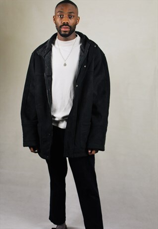 VINTAGE / SUEDE STYLE / COAT