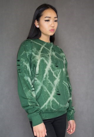 SALE - APOCALYPSEFOREST GREEN JUMPER