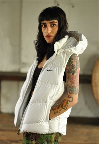 90S NIKE HOODED GILET