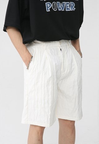 Men's Cropped Pleated Trousers SS2023 VOL.3