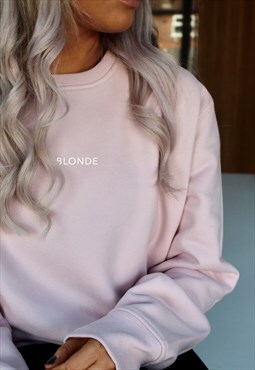 BLONDE oversized sweatshirt