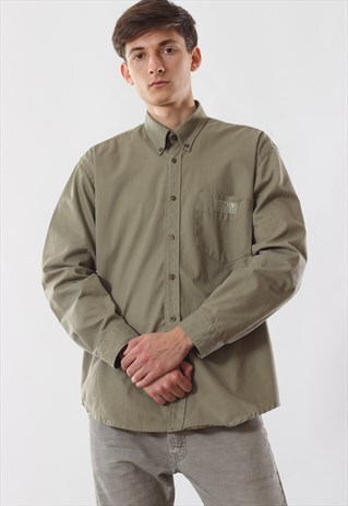 VINTAGE MOSCHINO GREEN LONG SLEEVE