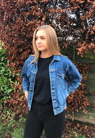VINTAGE BLUE DENIM JACKET