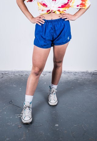VINTAGE 1990S BLUE ADIDAS SPORTS SHORTS
