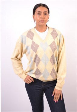 Vintage Valentino Jumper Sweater Yellow