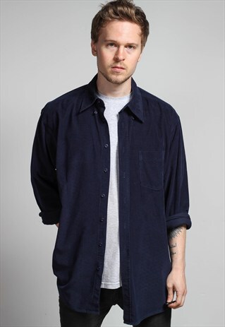 VINTAGE OVERSIZED CORDUROY SHIRT