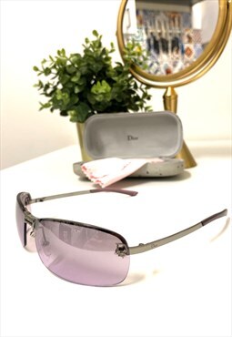 DIOR ADIORABLE 6 6LBVX Rimless Pink Sunglasses 
