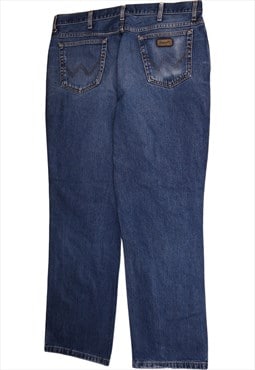 Wrangler 90's Straight Leg Baggy Trousers / Pants 40 Blue