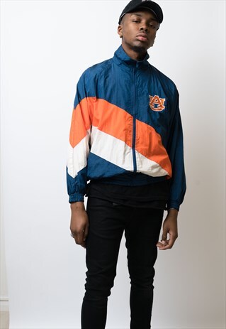 VINTAGE USA UNIVERSITY WINDBREAKER JACKET
