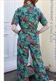 RUN AND FLY JUNGLE PRINT  JUMPSUIT