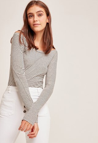 SUBDUED STRIPED T-SHIRT