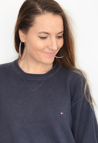 90S TOMMY HILFIGER VINTAGE JUMPER/SWEATSHIRT