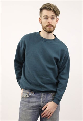 VINTAGE 1990S GREEN SWEATER