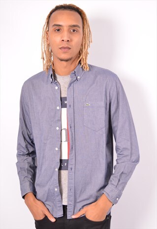 VINTAGE LACOSTE SHIRT BLUE