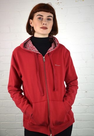VINTAGE 90'S CHAMPION ZIP-UP HOODIE