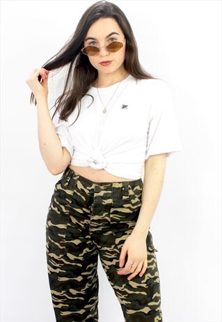 90'S RETRO WHITE OVERSIZED T-SHIRT
