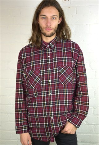 VINTAGE 90'S CHECKED SHIRT